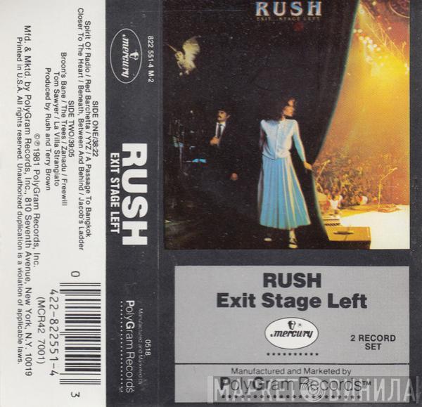  Rush  - Exit...Stage Left