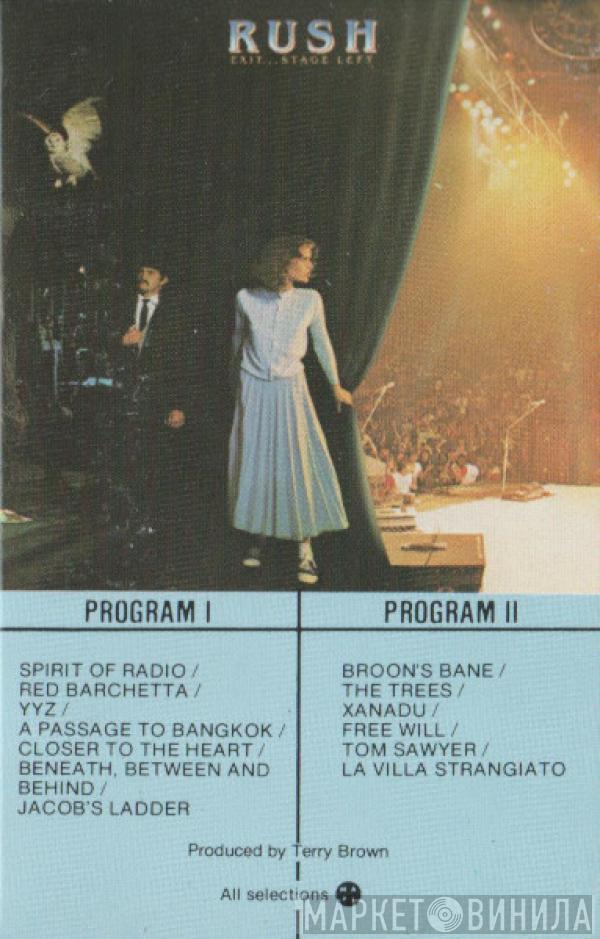  Rush  - Exit...Stage Left