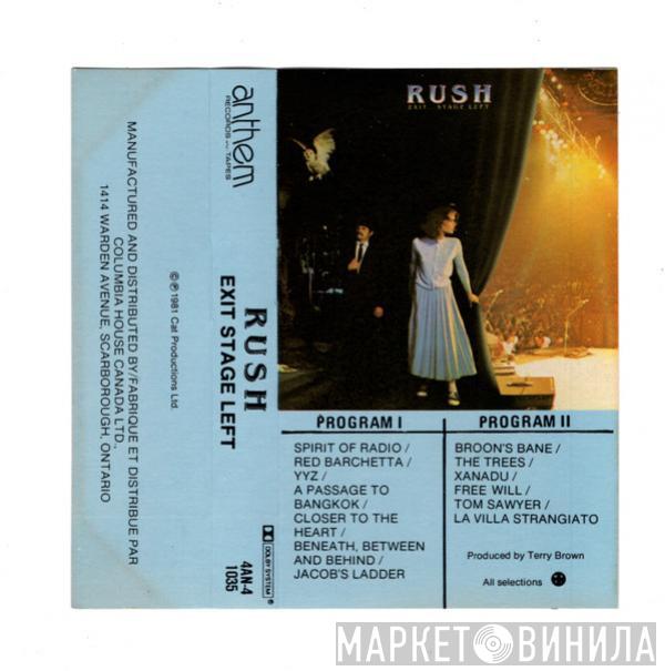  Rush  - Exit...Stage Left