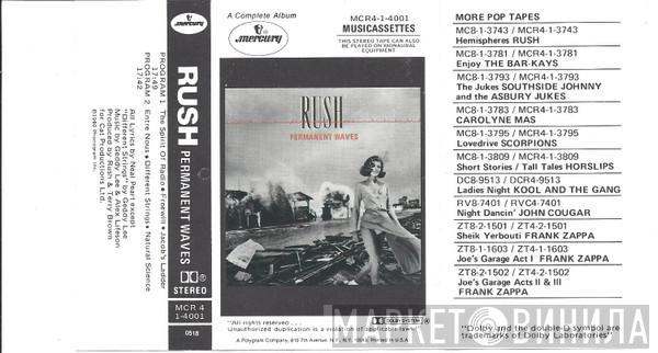  Rush  - Permanent Waves