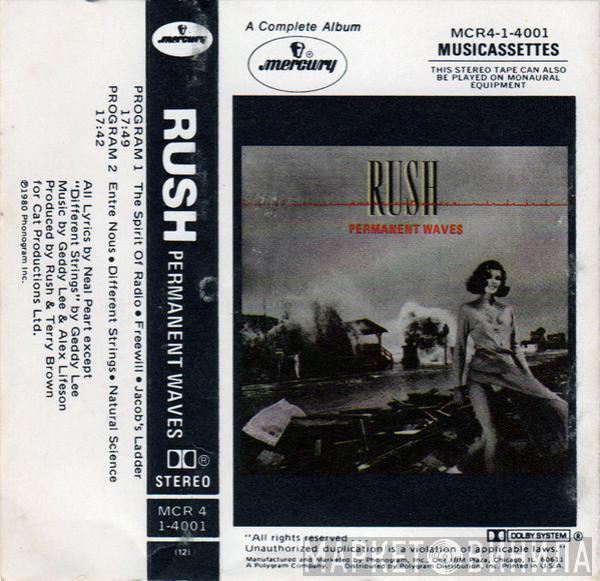  Rush  - Permanent Waves