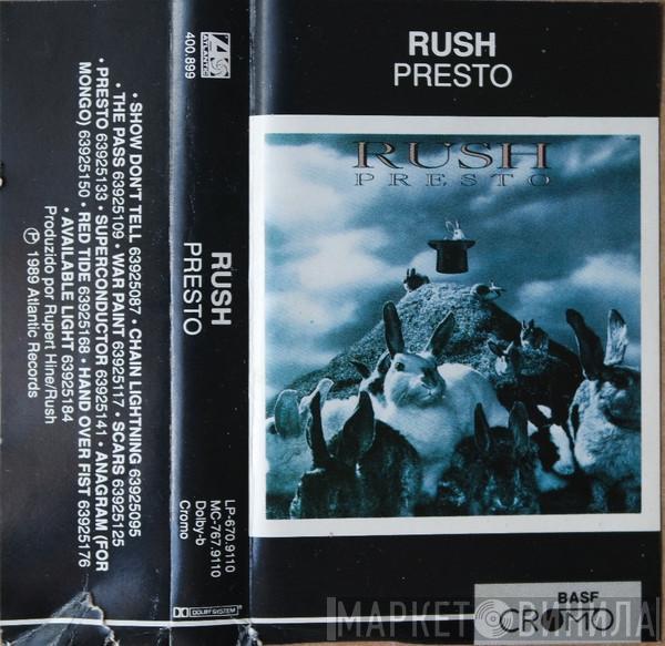  Rush  - Presto