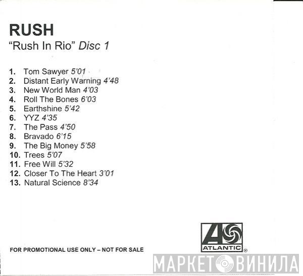  Rush  - Rush In Rio