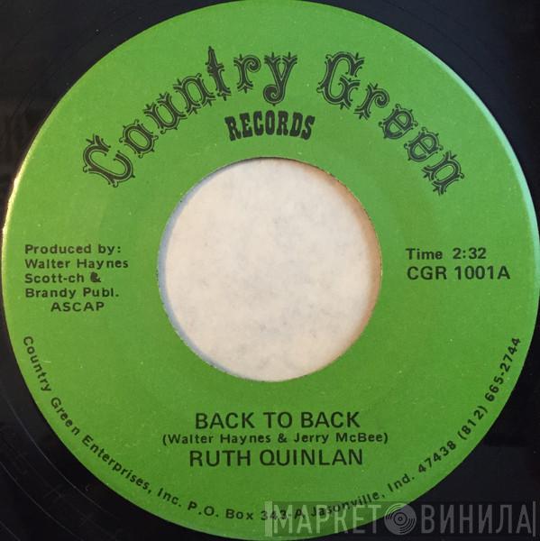 Ruth Quinlan - Back To Back / I Don’t Feel Like A Movie Tonight