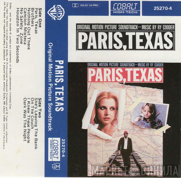  Ry Cooder  - Paris, Texas (Original Motion Picture Soundtrack)