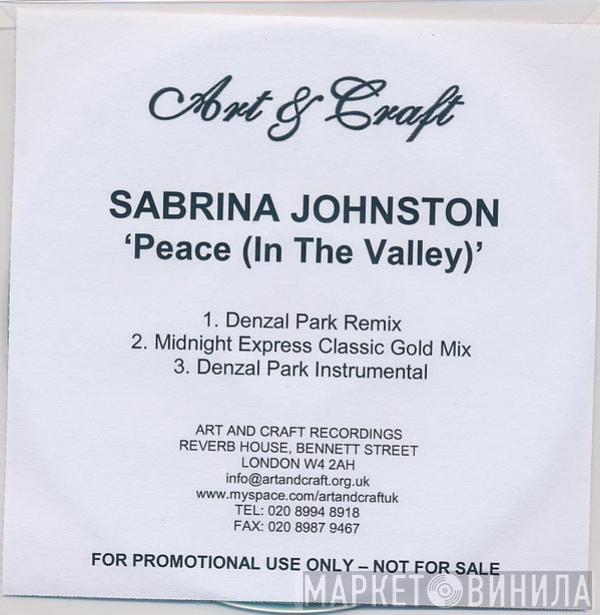  Sabrina Johnston  - Peace (In The Valley)