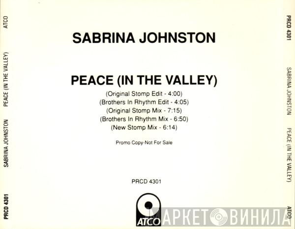 Sabrina Johnston  - Peace (In The Valley)