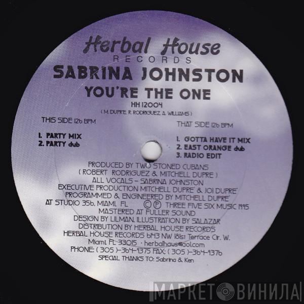 Sabrina Johnston - You're The One