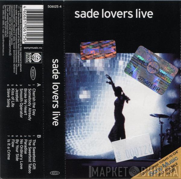  Sade  - Lovers Live