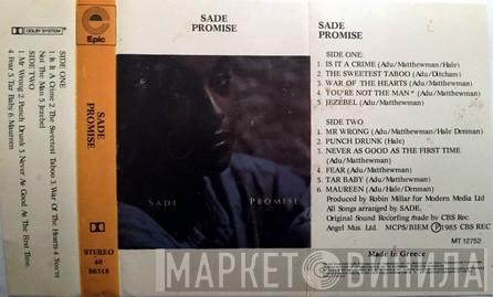  Sade  - Promise
