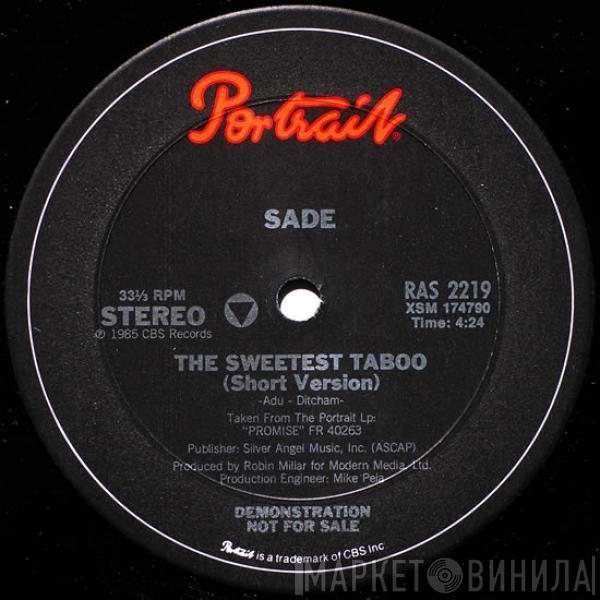  Sade  - The Sweetest Taboo
