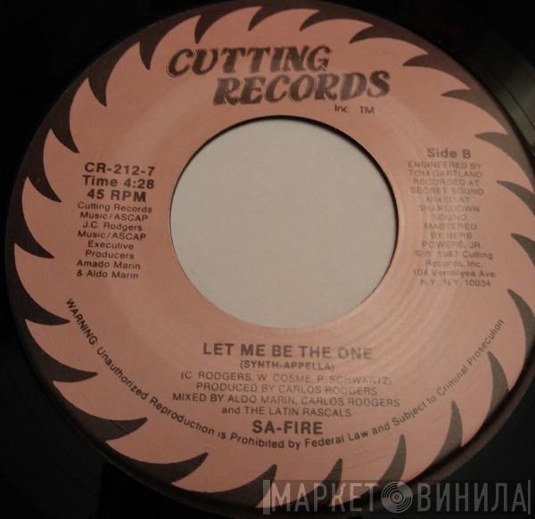  Safire  - Let Me Be The One