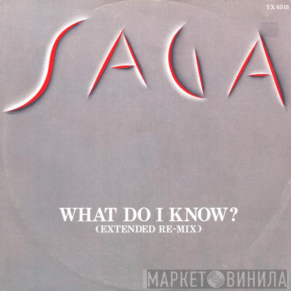 Saga  - What Do I Know?