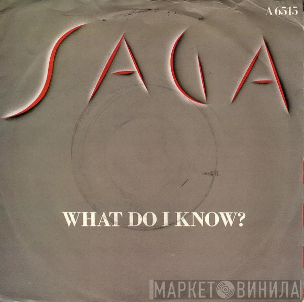 Saga  - What Do I Know?