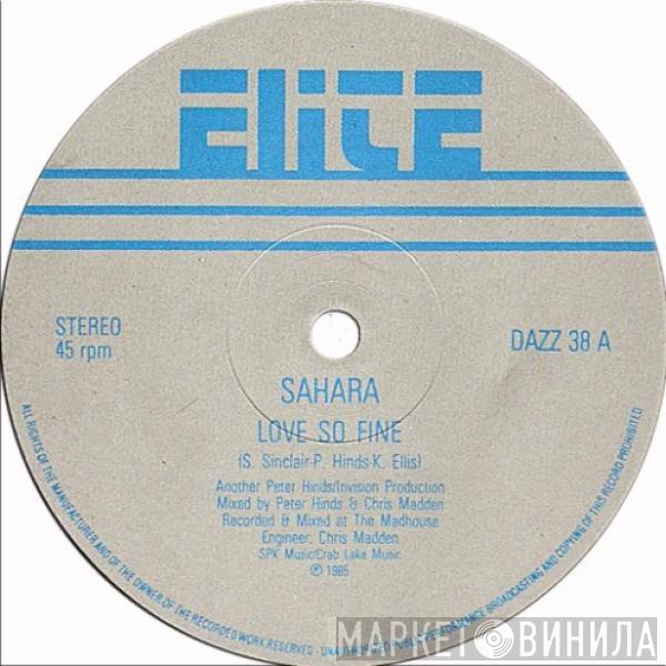 Sahara  - Love So Fine