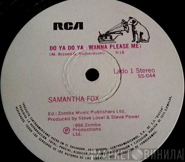  Samantha Fox  - Do Ya Do Ya (Wanna Please Me)