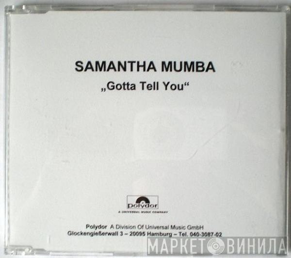  Samantha Mumba  - Gotta Tell You