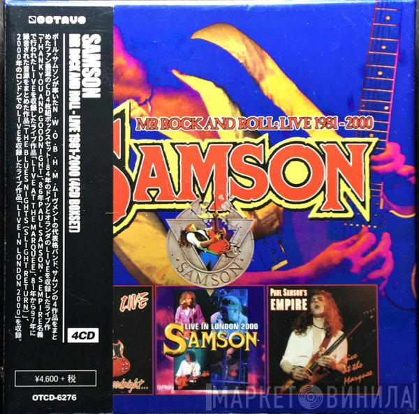  Samson   - Mr Rock And Roll: Live 1981-2000