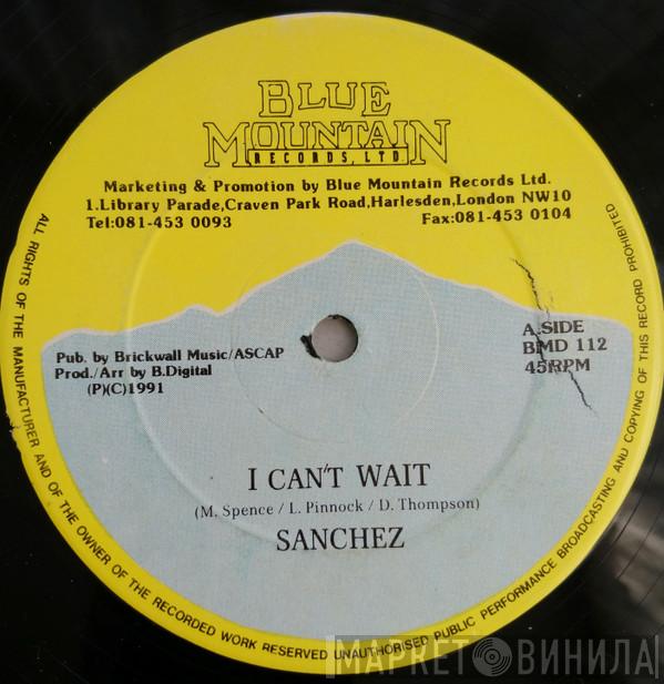 Sanchez - I Can't Wait