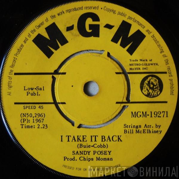  Sandy Posey  - I Take It Back / The Boy I Love