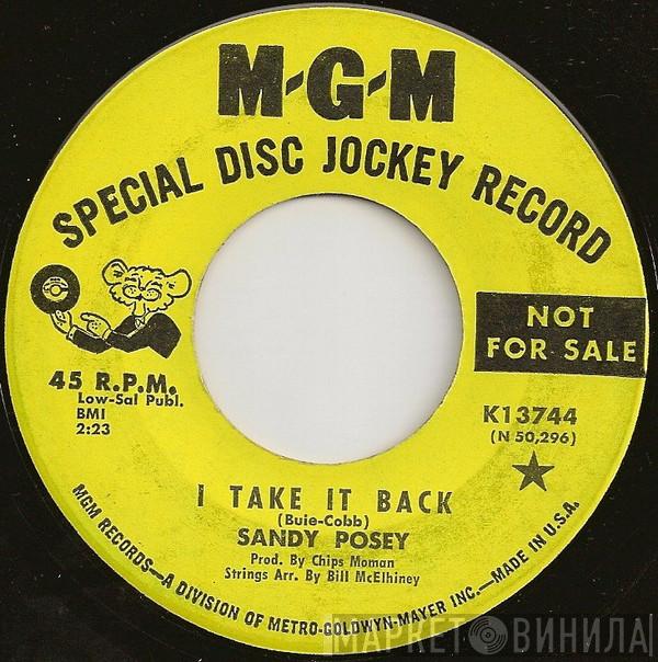  Sandy Posey  - I Take It Back