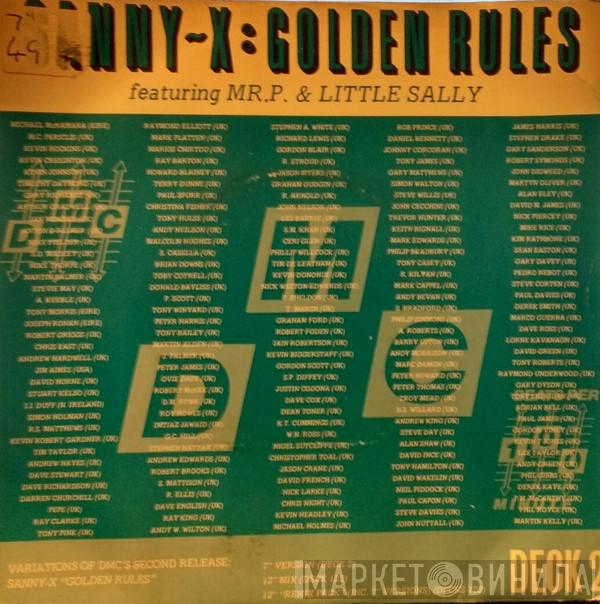 Sanny X, Mr. P , Little Sally - Golden Rules