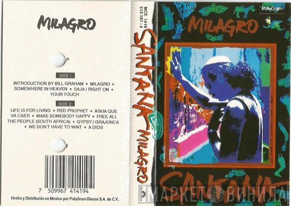  Santana  - Milagro