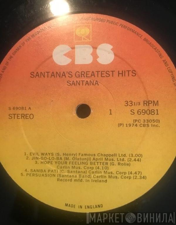  Santana  - Santana's Greatest Hits