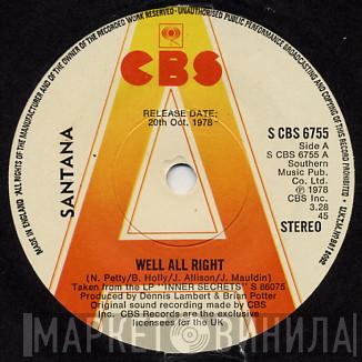  Santana  - Well All Right