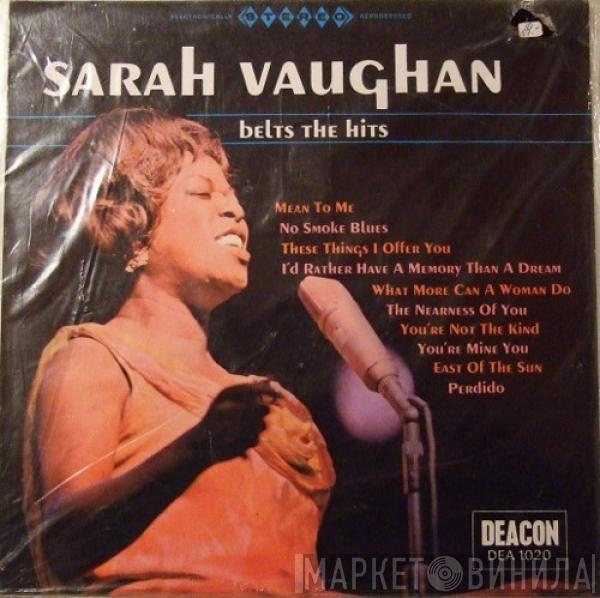 Sarah Vaughan - Belts The Hits