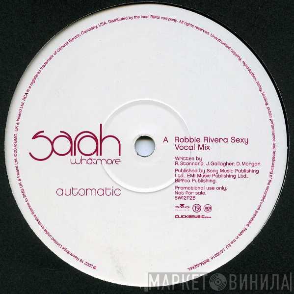 Sarah Whatmore - Automatic