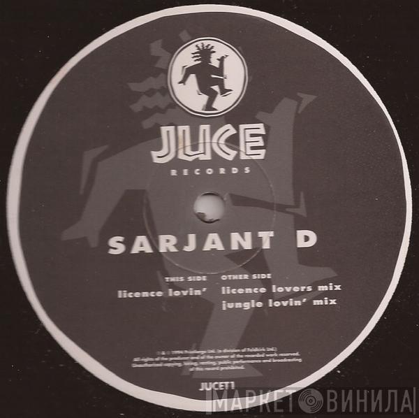 Sarjant D - License Lovin
