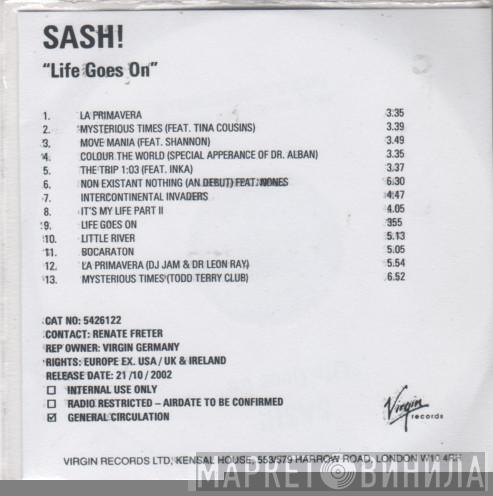  Sash!  - Life Goes On