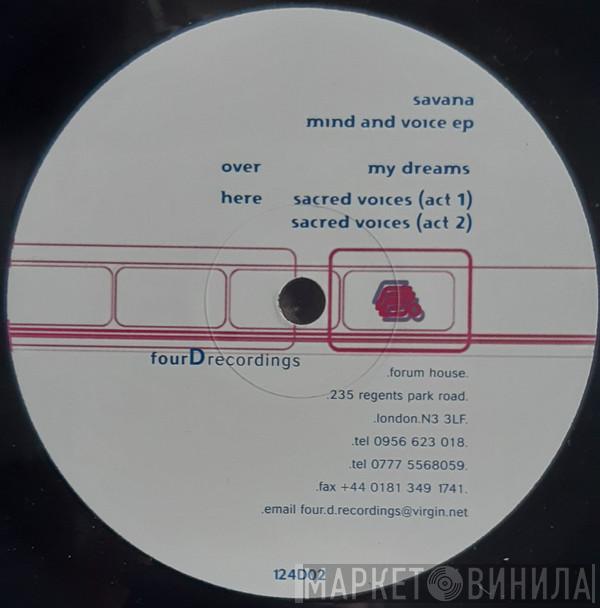 Savana - Mind And Voice EP