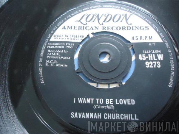 Savannah Churchill - Time Out For Tears