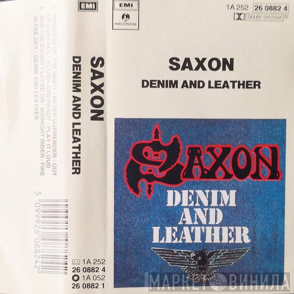  Saxon  - Denim And Leather