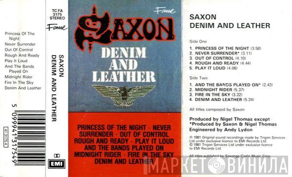 Saxon - Denim And Leather