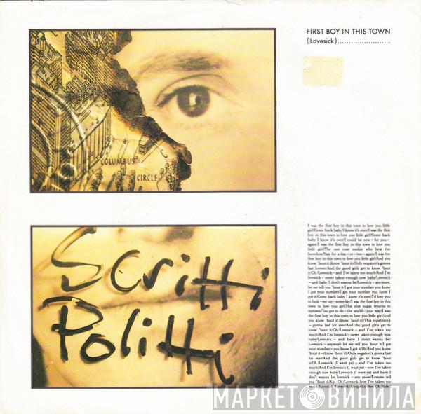 Scritti Politti - First Boy In This Town (Lovesick)