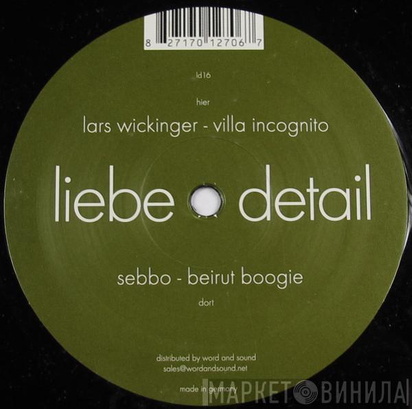 Sebbo, Lars Wickinger - Beirut Boogie / Villa Incognito