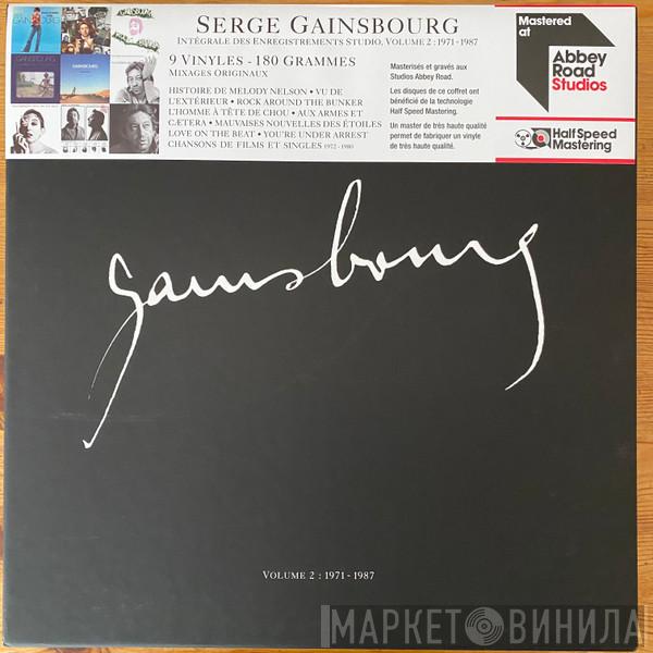 Serge Gainsbourg - Intégrale Des Enregistrements Studio, Volume 2 : 1971-1987