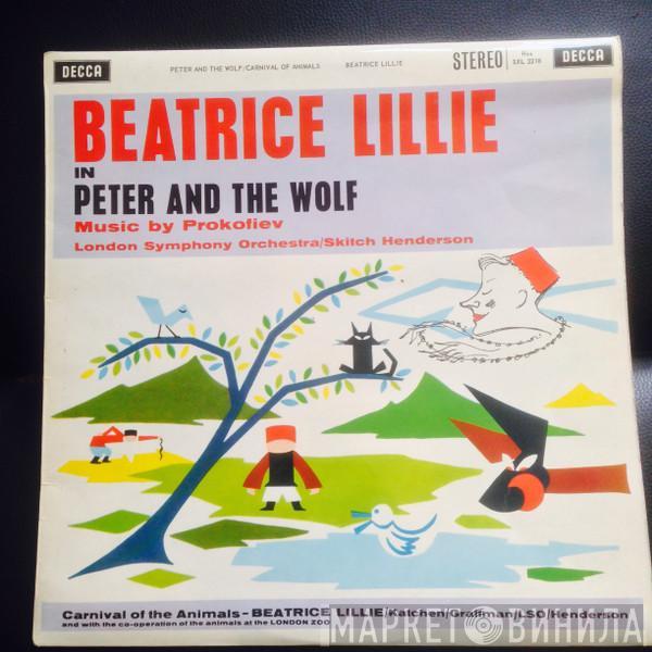 Sergei Prokofiev, Camille Saint-Saëns, Beatrice Lillie, The London Symphony Orchestra, Skitch Henderson - Peter And The Wolf / Carnival Of The Animals