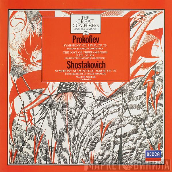 Sergei Prokofiev, Dmitri Shostakovich - Symphony No. 1 In D, Op. 25 / The Love Of Three Oranges Suite, Op.33A / Symphony No. 9 In E Flat Major, Op. 70