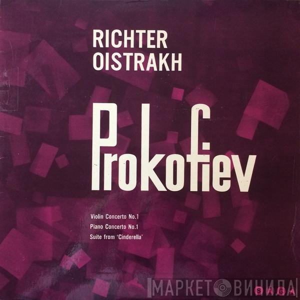 Sergei Prokofiev, Sviatoslav Richter, David Oistrach - Violin Concerto No. 1 / Piano Concerto No.1 / Suite From 'Cinderella'