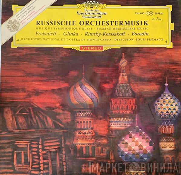 , Sergei Prokofiev , Mikhail Ivanovich Glinka , Nikolai Rimsky-Korsakov  Alexander Borodin  - Russische Orchestermusik
