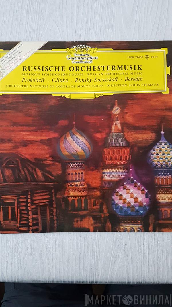 , Sergei Prokofiev , Mikhail Ivanovich Glinka , Nikolai Rimsky-Korsakov  Alexander Borodin  - Russische Orchestermusik