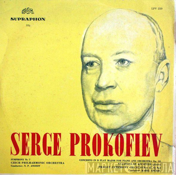 - Sergei Prokofiev , The Czech Philharmonic Orchestra , Николай Аносов , Sviatoslav Richter , The Prague Symphony Orchestra  Karel Ančerl  - Symphony No. 7, Concerto In D Flat Major For Piano And Orchestra, Op. 10