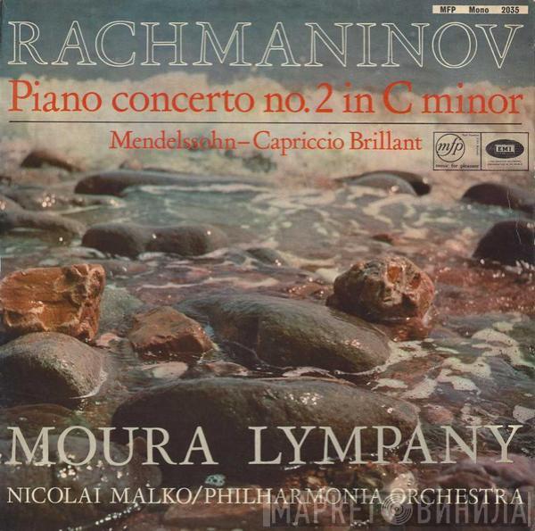 Sergei Vasilyevich Rachmaninoff, Felix Mendelssohn-Bartholdy, Dame Moura Lympany, Nicolai Malko, Philharmonia Orchestra - Piano Concerto No. 2 In C Minor / Capriccio Brilliant