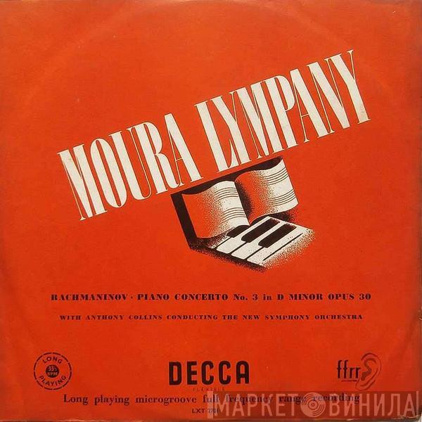 Sergei Vasilyevich Rachmaninoff, Dame Moura Lympany, Anthony Collins , The New Symphony Orchestra Of London - Third Piano Concerto