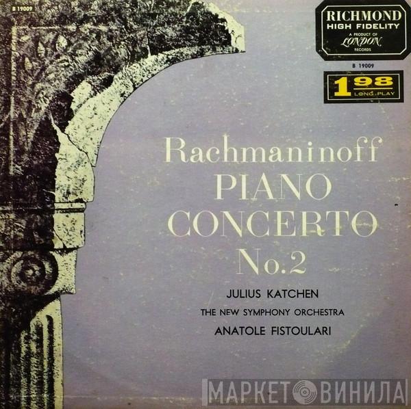 - Sergei Vasilyevich Rachmaninoff , Julius Katchen , The New Symphony Orchestra Of London  Anatole Fistoulari  - Piano Concerto No. 2