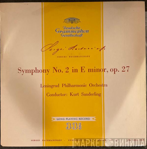 , Sergei Vasilyevich Rachmaninoff , Leningrad Philharmonic Orchestra  Kurt Sanderling  - Symphony No. 2, E Minor, Op. 27